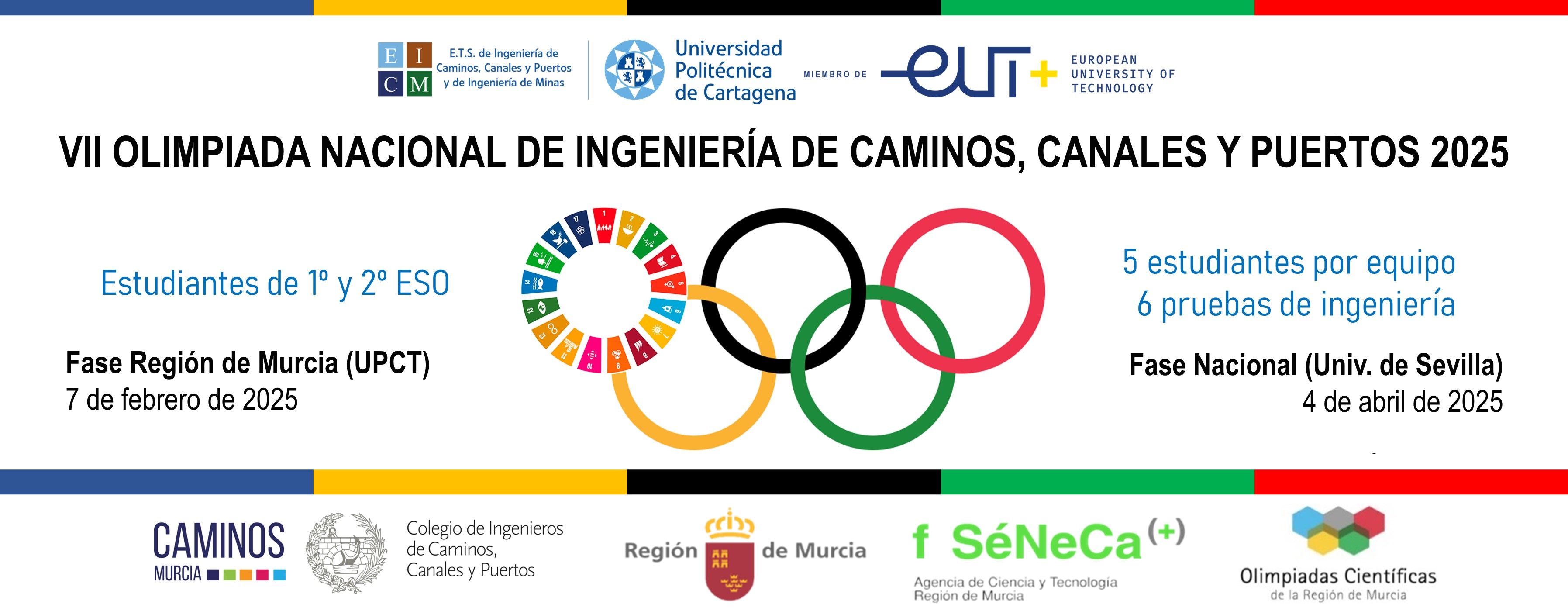 Olimpiada Nacional de Ingeniería de Caminos, Canales y Puertos 2025