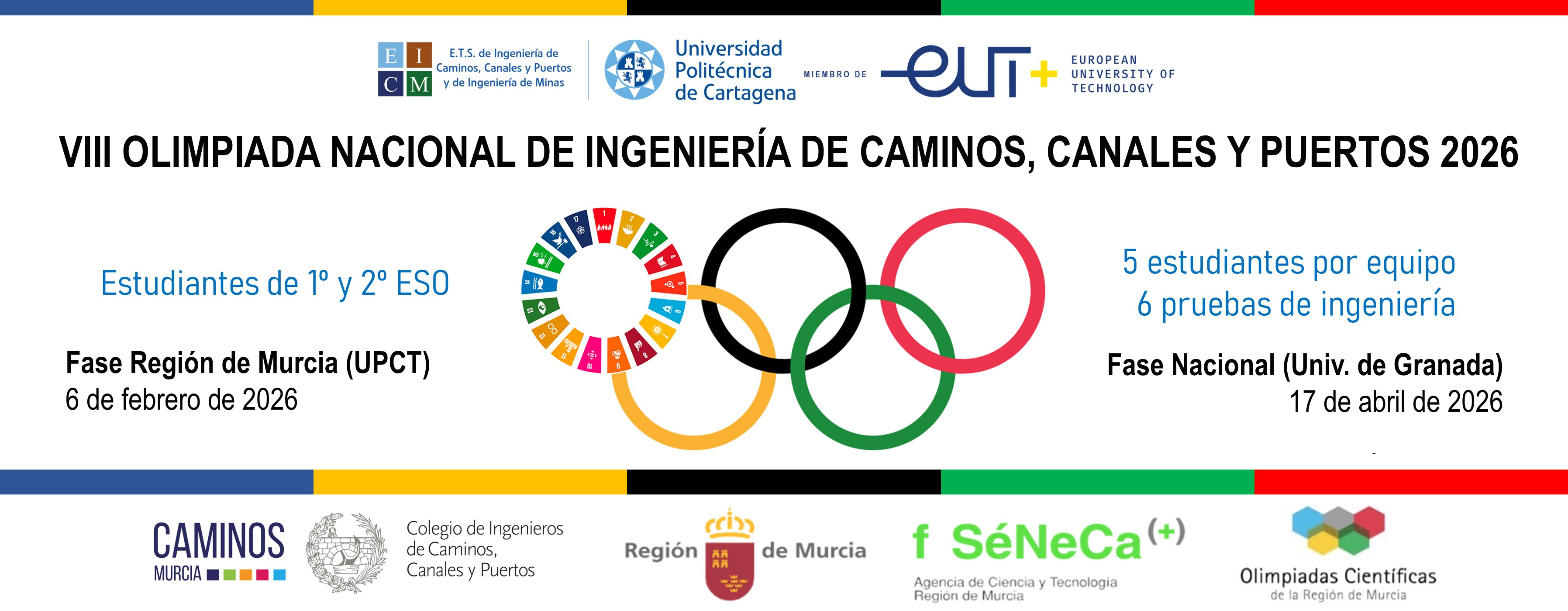 Olimpiada Nacional de Ingeniería de Caminos, Canales y Puertos 2026
